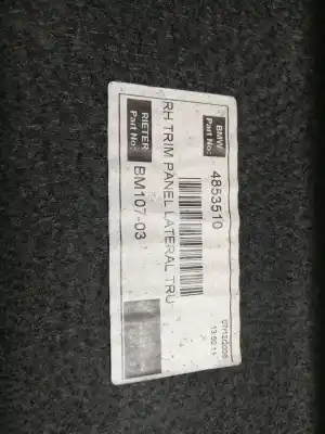 Second-hand car spare part decorative moulding for mini mini (r56) cooper oem iam references 4853510  