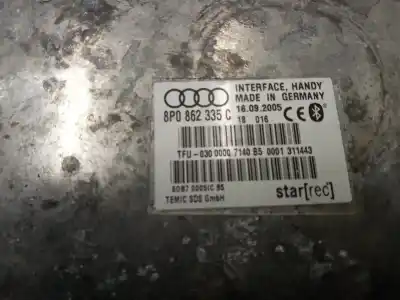 Second-hand car spare part electronic module for audi a3 (8p) 2.0 tdi ambiente oem iam references 8p0862335c  