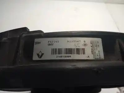 Second-hand car spare part radiator cooling fan for renault scenic iii grand dynamique oem iam references 214810898r  