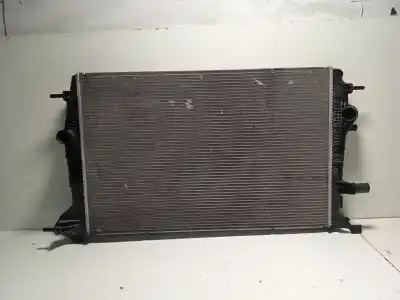 Second-hand car spare part water radiator for renault scenic iii grand dynamique oem iam references 214100017r