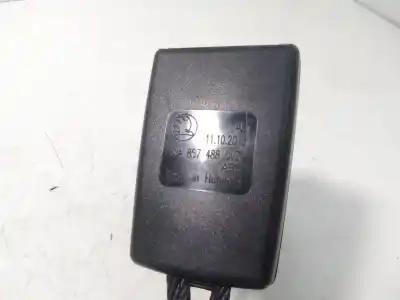 Peça sobressalente para automóvel em segunda mão chicote / encaixe cinto segurança por skoda rapid elegance referências oem iam 5ja857488qvz  