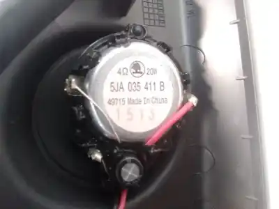 Second-hand car spare part speaker for skoda rapid elegance oem iam references 5ja035411b  