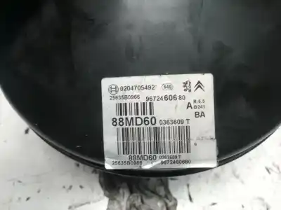 Peça sobressalente para automóvel em segunda mão servo freio por citroen c3 1.4 hdi cool referências oem iam 88md60  