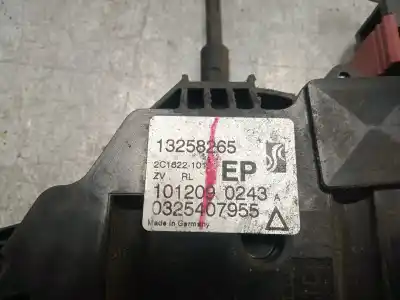 Peça sobressalente para automóvel em segunda mão fechadura da porta traseira esquerda por opel corsa d enjoy referências oem iam 13258265 13258265 13258265