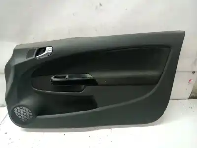 Peça sobressalente para automóvel em segunda mão forra / revestimento da porta dianteira direita por opel corsa d enjoy referências oem iam p0112235