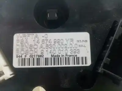 Pezzo di ricambio per auto di seconda mano controllo climatico per citroen c8 2.2 hdi fap cat (4hw) riferimenti oem iam 9140010393 9140010393 9140010393