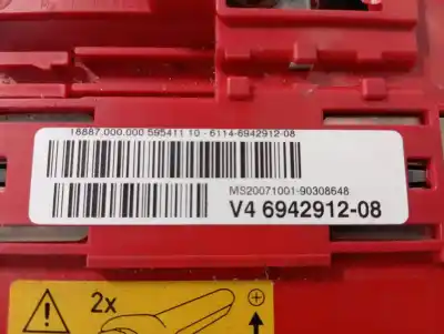Pezzo di ricambio per auto di seconda mano scatola relè/fusibili per bmw serie 1 berlina (e81/e87) 118d riferimenti oem iam 694291208  