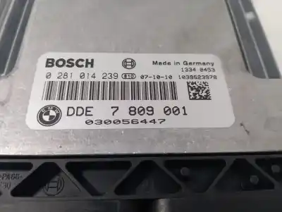 Second-hand car spare part ecu engine control for bmw serie 1 berlina (e81/e87) 118d oem iam references 7809001  