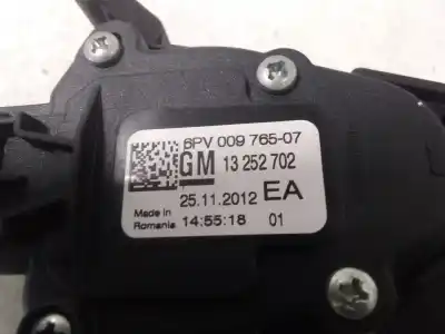 Автозапчастина б/у педаль акселератора для opel astra j lim. cosmo посилання на oem iam 13252702 13252702 