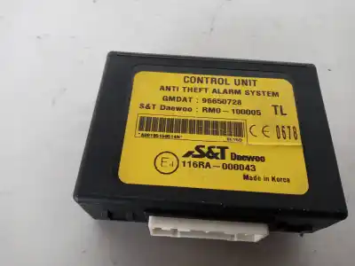 Second-hand car spare part electronic module for chevrolet aveo ls oem iam references 96650728  