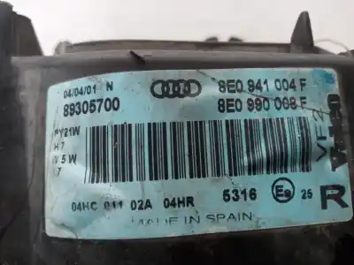 Автозапчастина б/у права фа для audi a4 avant (8e) 2.0 tdi посилання на oem iam 8e0941004f 8e0941004f 8e0941004f