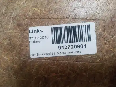 Second-hand car spare part left rear door trim for bmw x1 (e84) xdrive 18d oem iam references 912720901 912720901 912720901