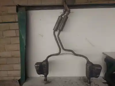 Peça sobressalente para automóvel em segunda mão escapamento completo por audi a6 berlina (4f2) 2.0 tdi referências oem iam 4f0253411m