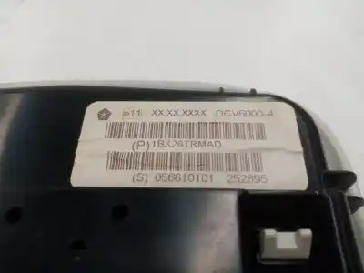 Second-hand car spare part interior light for dodge caliber se oem iam references 1bx26trmad  