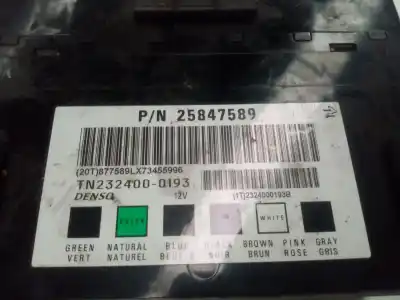 Peça sobressalente para automóvel em segunda mão módulo eletrônico por opel antara antara referências oem iam 25847589  