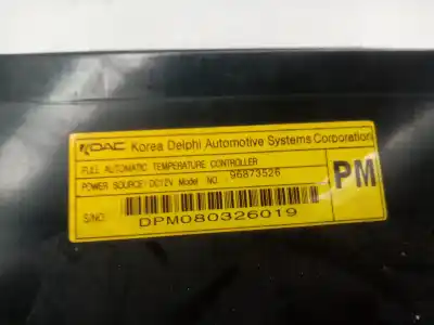 Peça sobressalente para automóvel em segunda mão comando de sofagem (chauffage / ar condicionado)  por opel antara antara referências oem iam 96873526  