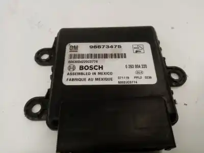 Peça sobressalente para automóvel em segunda mão módulo eletrônico por opel antara antara referências oem iam 96673475  