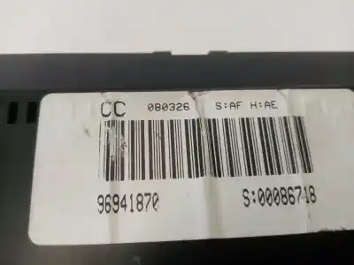 Peça sobressalente para automóvel em segunda mão quadrante por opel antara antara referências oem iam 96941870  
