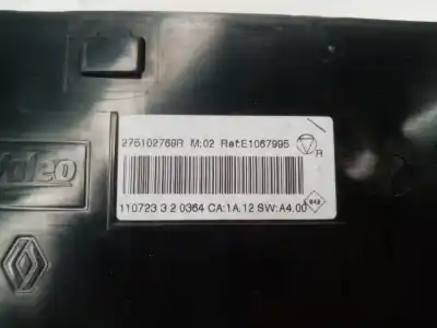 İkinci el araba yedek parçası isitma / klima kontrolü için renault scenic iii grand dynamique oem iam referansları 275102769r  