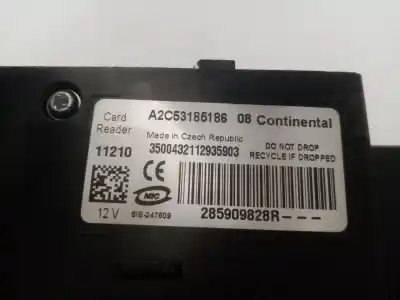 Second-hand car spare part ignition switch for renault scenic iii grand dynamique oem iam references 285909828r  