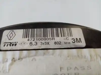 Second-hand car spare part brake servo for renault scenic iii grand dynamique oem iam references 472100005r  
