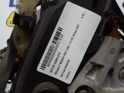 Автозапчастина б/у двигун комплект для renault scenic rx4 (ja0) 1.9 dci sportway посилання на oem iam f9qk748  f9q748