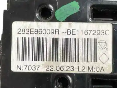 Second-hand car spare part switch for renault clio v (b7_) 1.5 blue dci 100 (b7ad) oem iam references 283e86009r  