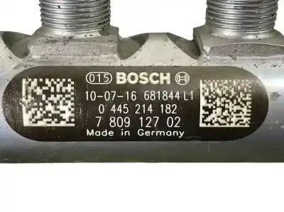 Peça sobressalente para automóvel em segunda mão régua / rampa de injetores por bmw serie 1 berlina (e81/e87) 116d referências oem iam 7809127  0445214182