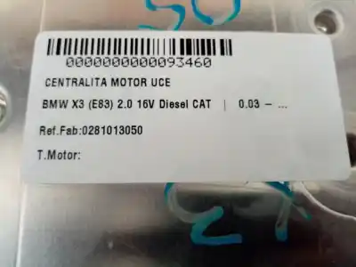 Second-hand car spare part ecu engine control for bmw x3 (e83) 2.0 16v diesel cat oem iam references 0281013050 dde 7 801 216 02 