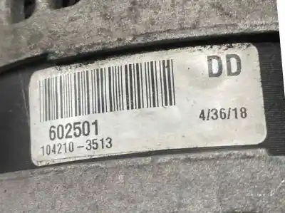 Pezzo di ricambio per auto di seconda mano alternatore per ford c-max (cb3) 1.6 tdci riferimenti oem iam 3m5t10300pe 3m5t10300pd 1042103513