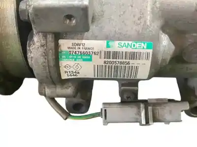 Peça sobressalente para automóvel em segunda mão compressor de ar condicionado a/a a/c por renault twingo gt referências oem iam 8200578856 1446 8200819568