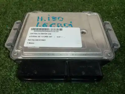 Second-hand car spare part ecu engine control for hyundai i30 1.6 crdi cat oem iam references 0281016491  39114-2a410