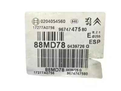 Peça sobressalente para automóvel em segunda mão servo freio por citroen c4 lim. feel edition referências oem iam 9674747580  0240545060