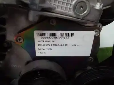 Gebrauchtes Autoersatzteil kompletter motor zum opel vectra c berlina 2.0 dti oem-iam-referenzen y20dth  