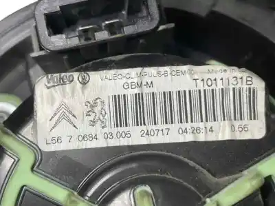 Peça sobressalente para automóvel em segunda mão ventilador de aquecimento por citroen c4 lim. feel edition referências oem iam t1011131b  6441cz