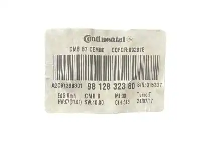 Peça sobressalente para automóvel em segunda mão quadrante por citroen c4 lim. feel edition referências oem iam 9812832380  a2c97398301