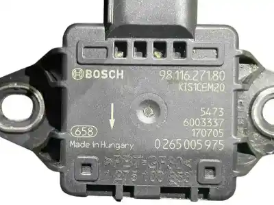 Peça sobressalente para automóvel em segunda mão sensor por citroen c4 lim. feel edition referências oem iam 9811627180  0265005975