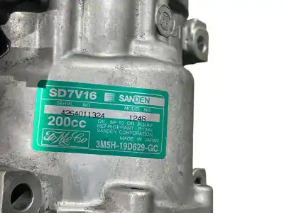 Second-hand car spare part air conditioning compressor for ford focus c-max (cap) ambiente (d) oem iam references 3m5h19d629gc 3m5h-19d629-gc 1248
