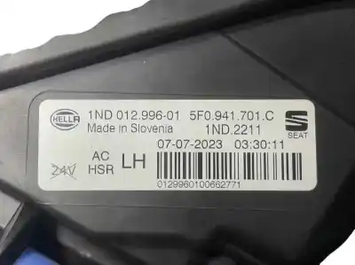 Автозапчасти б/у левая противотуманная фара за seat ateca (kh7, khp) 1.0 tsi ссылки oem iam 5f0941701c  