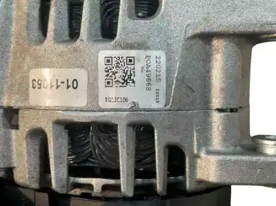 Second-hand car spare part alternator for citroen c3 aircross feel oem iam references 9670899580 tg12c106 9818677980