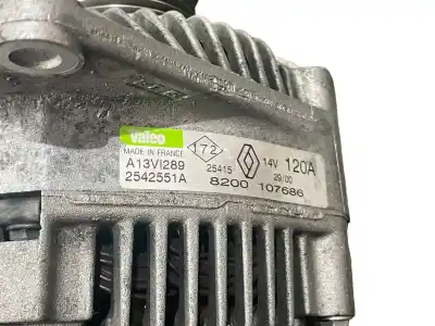 Second-hand car spare part alternator for renault scenic rx4 (ja0) 1.9 dci sportway oem iam references 8200107686 a13vi289 8200107687