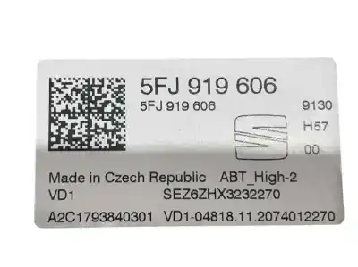 Автозапчасти б/у многофункциональный дисплей за seat ateca (kh7, khp) 1.0 tsi ссылки oem iam 5fj919606 a2c39555802 a2c1793840301