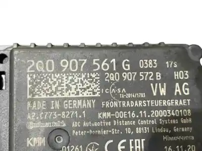 Автозапчасти б/у электронный модуль за seat ateca (kh7, khp) 1.0 tsi ссылки oem iam 2q0907561g a2c77382711 2q0907572b