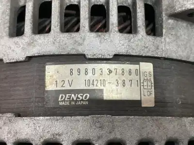 Second-hand car spare part alternator for renault espace iv (jk0) 3.0 v6 dci turbodiesel cat oem iam references 104210-3871 8980337880 
