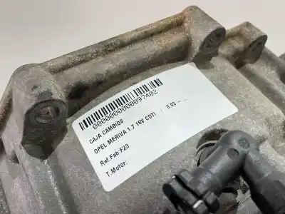 Second-hand car spare part gearbox for opel meriva b 1.7 16v cdti oem iam references f23  