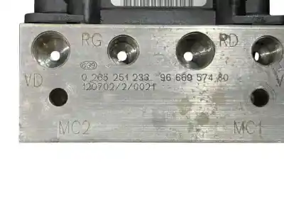 Peça sobressalente para automóvel em segunda mão abs por peugeot 308 gti referências oem iam 9666957480 0265951474 0265251233
