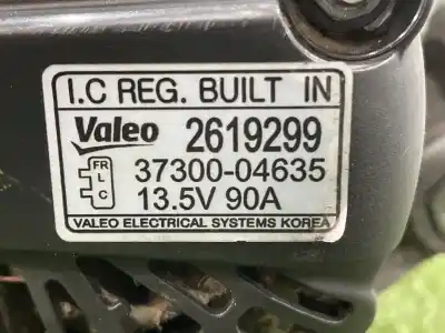 Second-hand car spare part alternator for kia picanto 1.0 cat oem iam references 2619299 37300-04635 