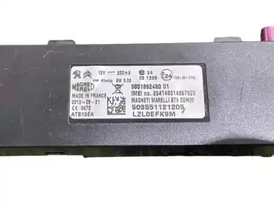 Second-hand car spare part electronic module for peugeot 308 gti oem iam references 9801862480 503551121205 980186248001