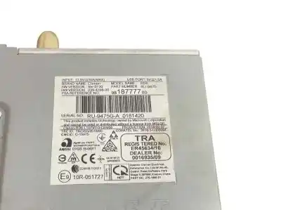 Second-hand car spare part audio system / radio cd for citroen c3 feel oem iam references 9818777780  1629085680