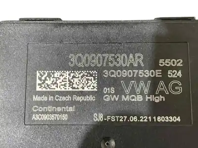 Second-hand car spare part electronic module for seat arona style go oem iam references 3q0907530ar a3c0903570150 3q0907530e